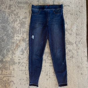 SPANX Dark Wash Denim Jeggings